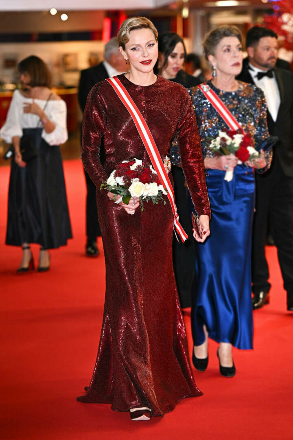 Prințesa Charlene, vedeta galei de la Monaco. Ce ținută a purtat consoarta Prințului Albert al II-lea de Ziua Națională FOTO - Imaginea 13