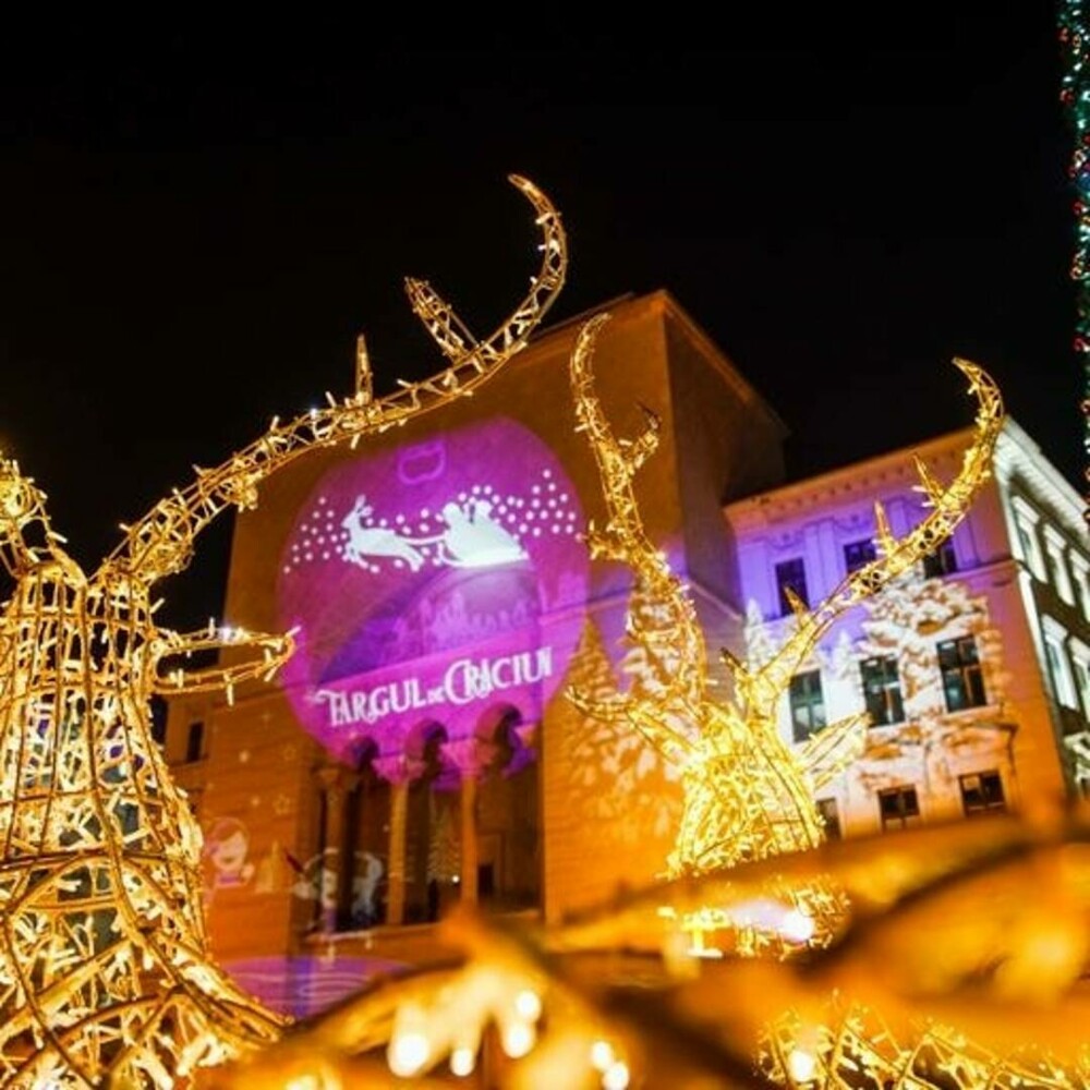 S-a deschis Târgul de Crăciun la Timişoara. Moş Crăciun ajunge în Piaţa Victoriei pe 22 decembrie - Imaginea 9