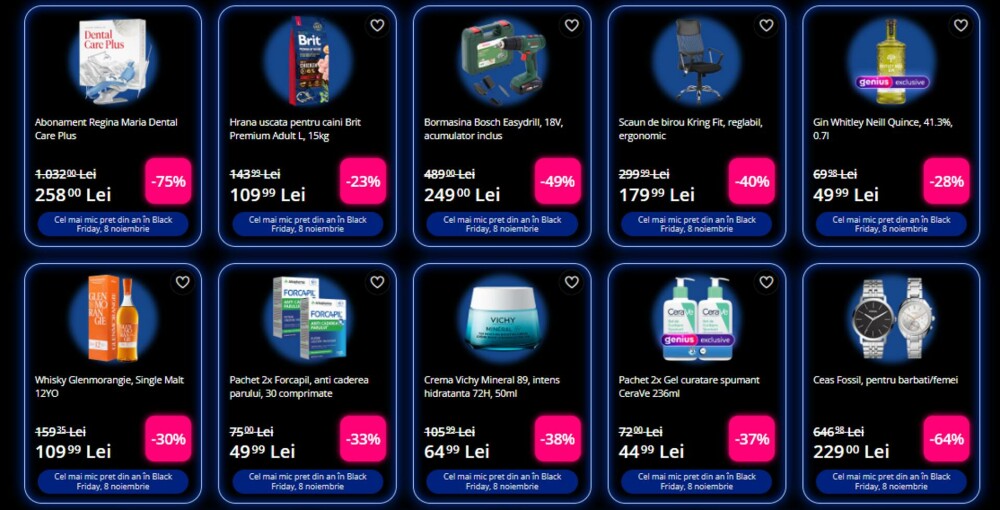 CATALOG eMAG | Reduceri de Vinerea Neagră. Vezi cele mai bune oferte în timp real de Black Friday - Imaginea 2