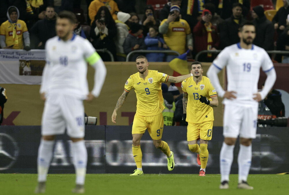 România - Cipru 4-1, în Liga Națiunilor. Încheiem cu o victorie unul dintre cei mai buni ani ai naționalei | GALERIE FOTO - Imaginea 6