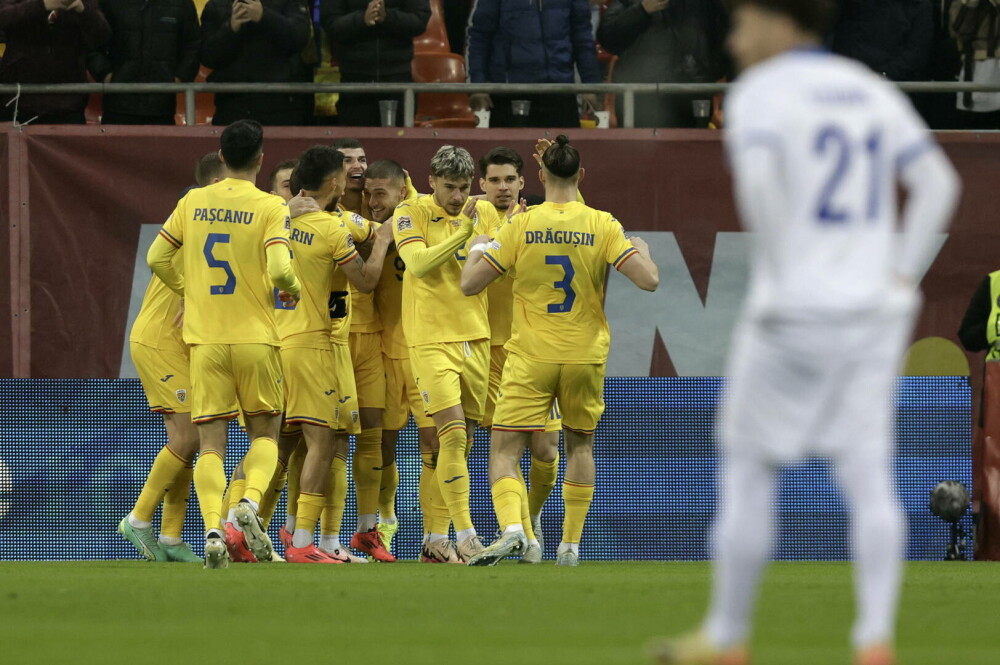 România - Cipru 4-1, în Liga Națiunilor. Încheiem cu o victorie unul dintre cei mai buni ani ai naționalei | GALERIE FOTO - Imaginea 9