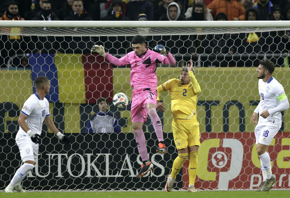 România - Cipru 4-1, în Liga Națiunilor. Încheiem cu o victorie unul dintre cei mai buni ani ai naționalei | GALERIE FOTO - Imaginea 11