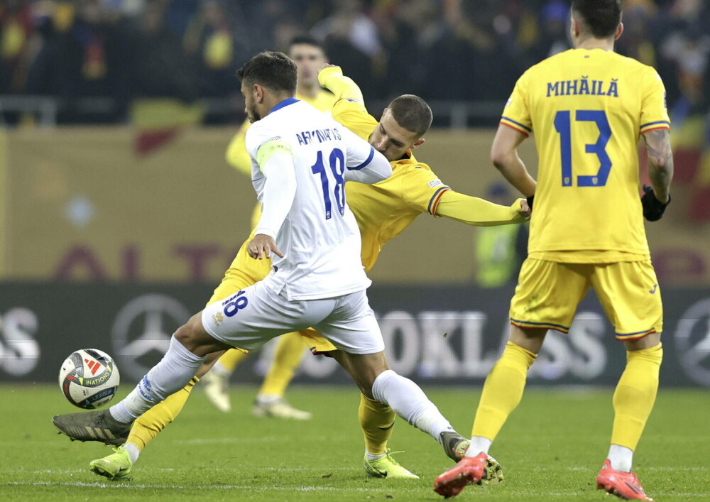 România - Cipru 4-1, în Liga Națiunilor. Încheiem cu o victorie unul dintre cei mai buni ani ai naționalei | GALERIE FOTO - Imaginea 18