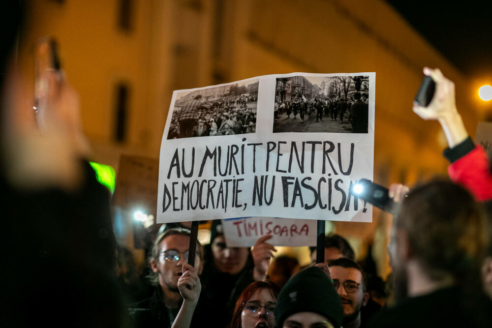 Manifestații pașnice în toată țara împotriva lui Călin Georgescu. Anunțul Jandarmeriei despre protestul din Capitală - Imaginea 2