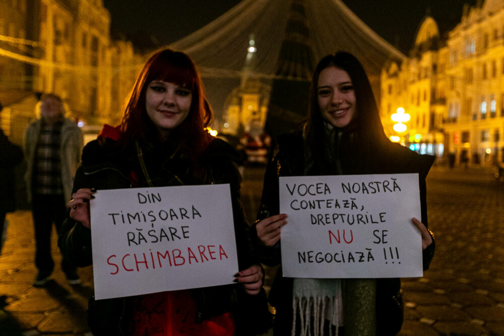 Manifestații pașnice în toată țara împotriva lui Călin Georgescu. Anunțul Jandarmeriei despre protestul din Capitală - Imaginea 3