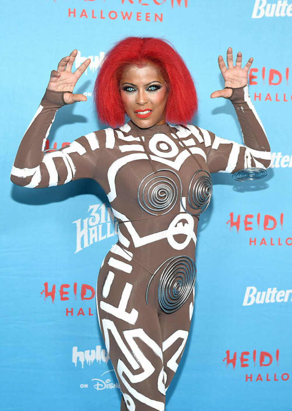 Cele mai spectaculoase ținute de Halloween. Celebritățile au purtat costume inspirate din film și muzică | GALERIE FOTO - Imaginea 13