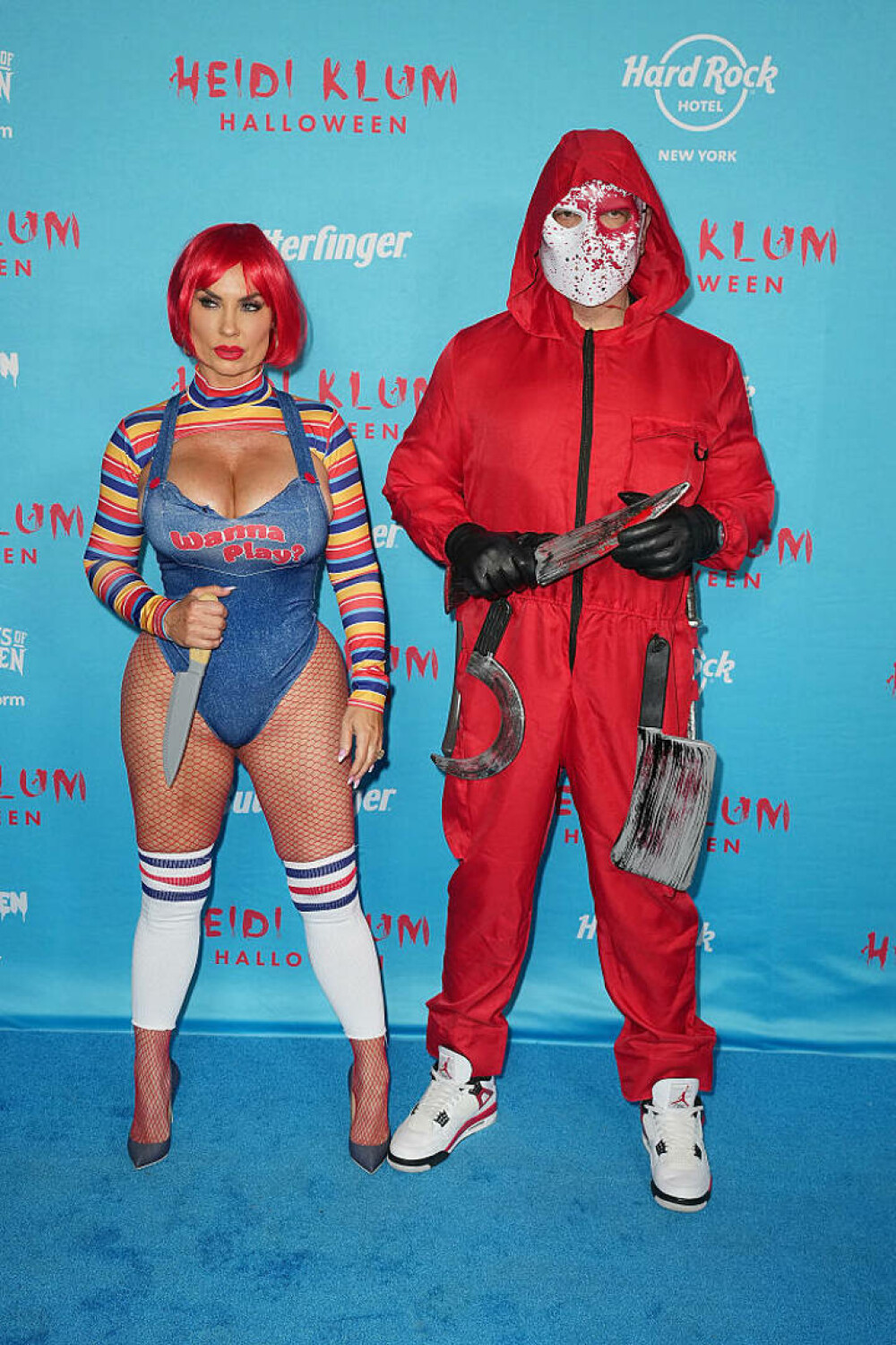 Cele mai spectaculoase ținute de Halloween. Celebritățile au purtat costume inspirate din film și muzică | GALERIE FOTO - Imaginea 19