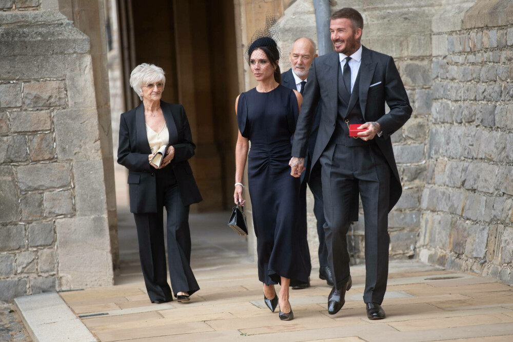 David Beckham, înnobilat de regele Charles la Castelul Windsor. Fotbalistul a primit titlul de cavaler | VIDEO&FOTO - Imaginea 5