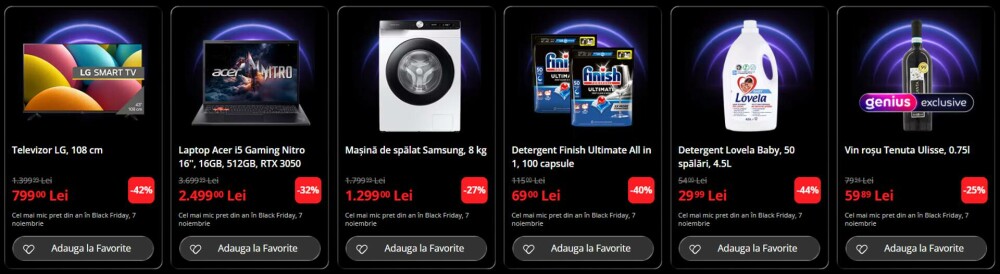 CATALOG eMAG de Black Friday 2025 | Vezi principalele produse care intră la reduceri vineri dimineață - FOTO - Imaginea 4