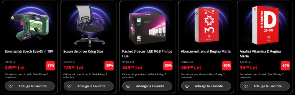 CATALOG eMAG de Black Friday 2025 | Vezi principalele produse care intră la reduceri vineri dimineață - FOTO - Imaginea 7