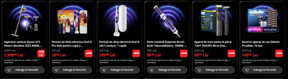 CATALOG eMAG de Black Friday 2025 | Vezi principalele produse care intră la reduceri vineri dimineață - FOTO - Imaginea 11