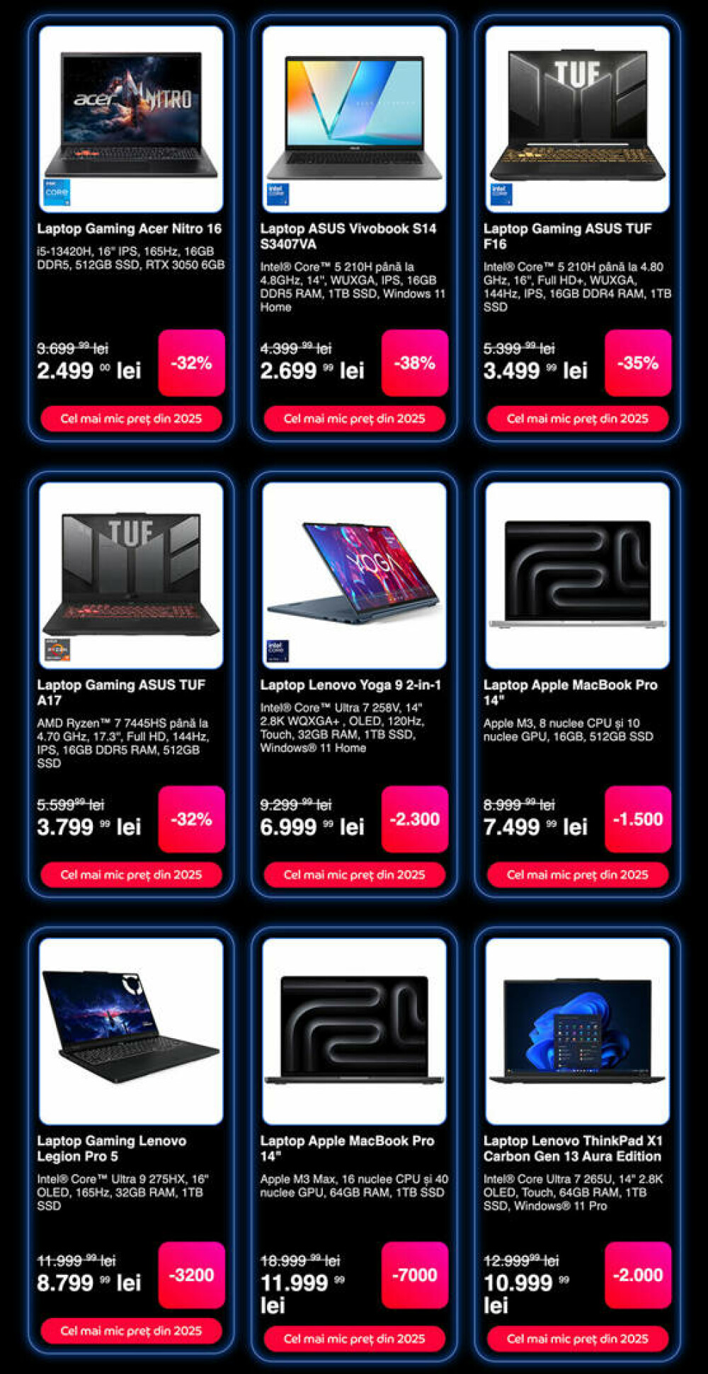 CATALOG eMAG de Black Friday 2025 | Vezi principalele produse care intră la reduceri vineri dimineață - FOTO - Imaginea 16