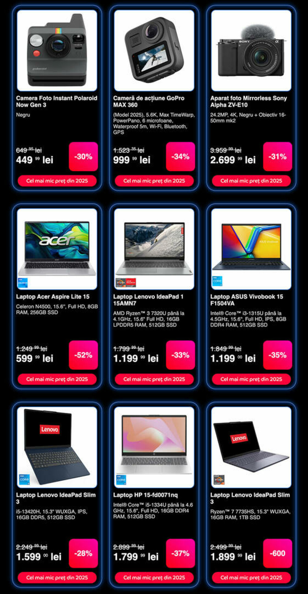 CATALOG eMAG de Black Friday 2025 | Vezi principalele produse care intră la reduceri vineri dimineață - FOTO - Imaginea 17