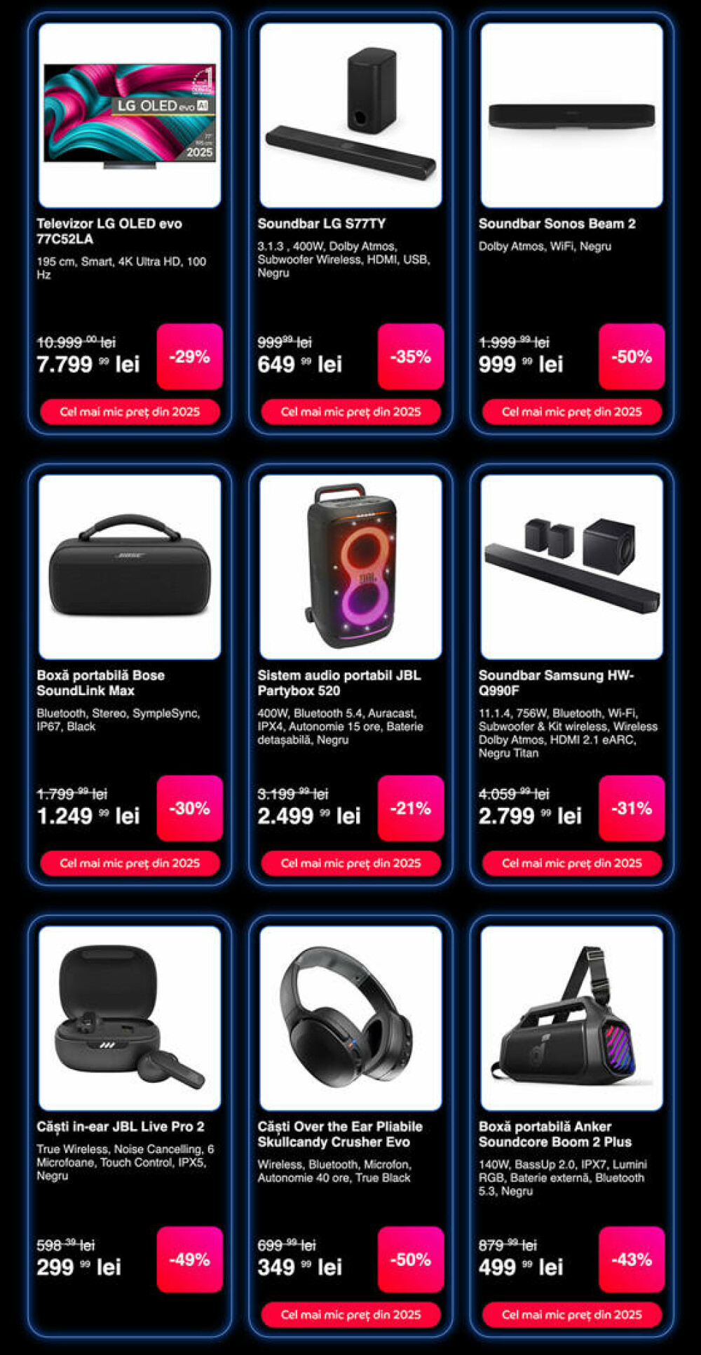 CATALOG eMAG de Black Friday 2025 | Vezi principalele produse care intră la reduceri vineri dimineață - FOTO - Imaginea 18