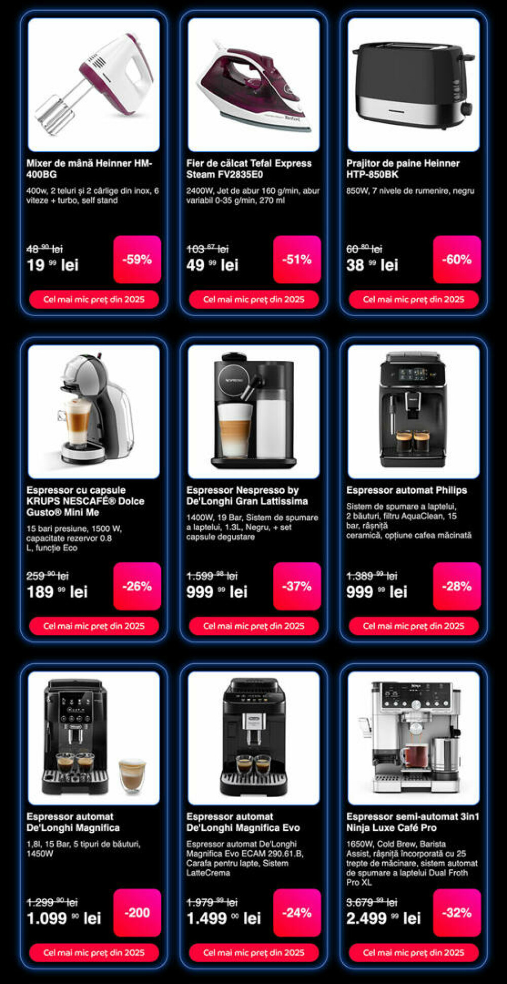 CATALOG eMAG de Black Friday 2025 | Vezi principalele produse care intră la reduceri vineri dimineață - FOTO - Imaginea 27