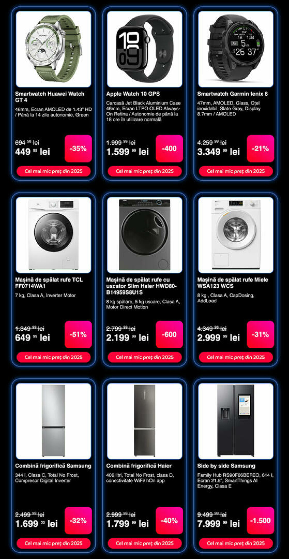 CATALOG eMAG de Black Friday 2025 | Vezi principalele produse care intră la reduceri vineri dimineață - FOTO - Imaginea 31