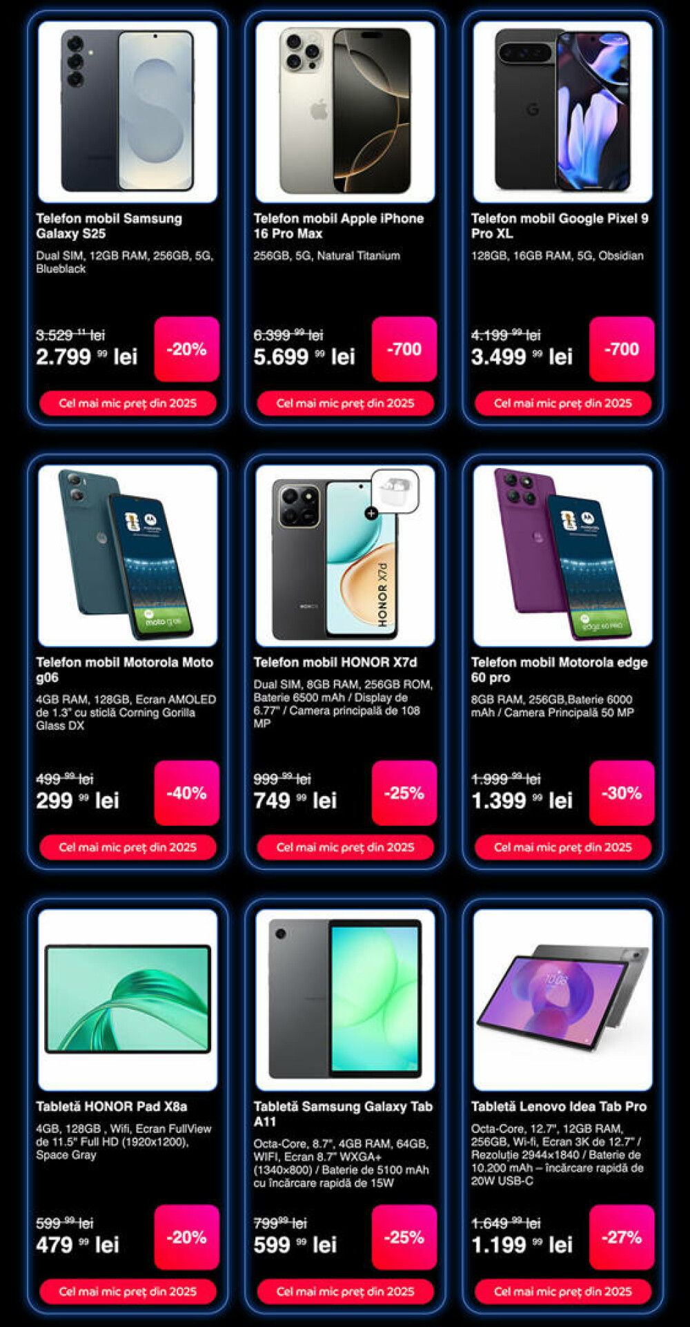 CATALOG eMAG de Black Friday 2025 | Vezi principalele produse care intră la reduceri vineri dimineață - FOTO - Imaginea 32