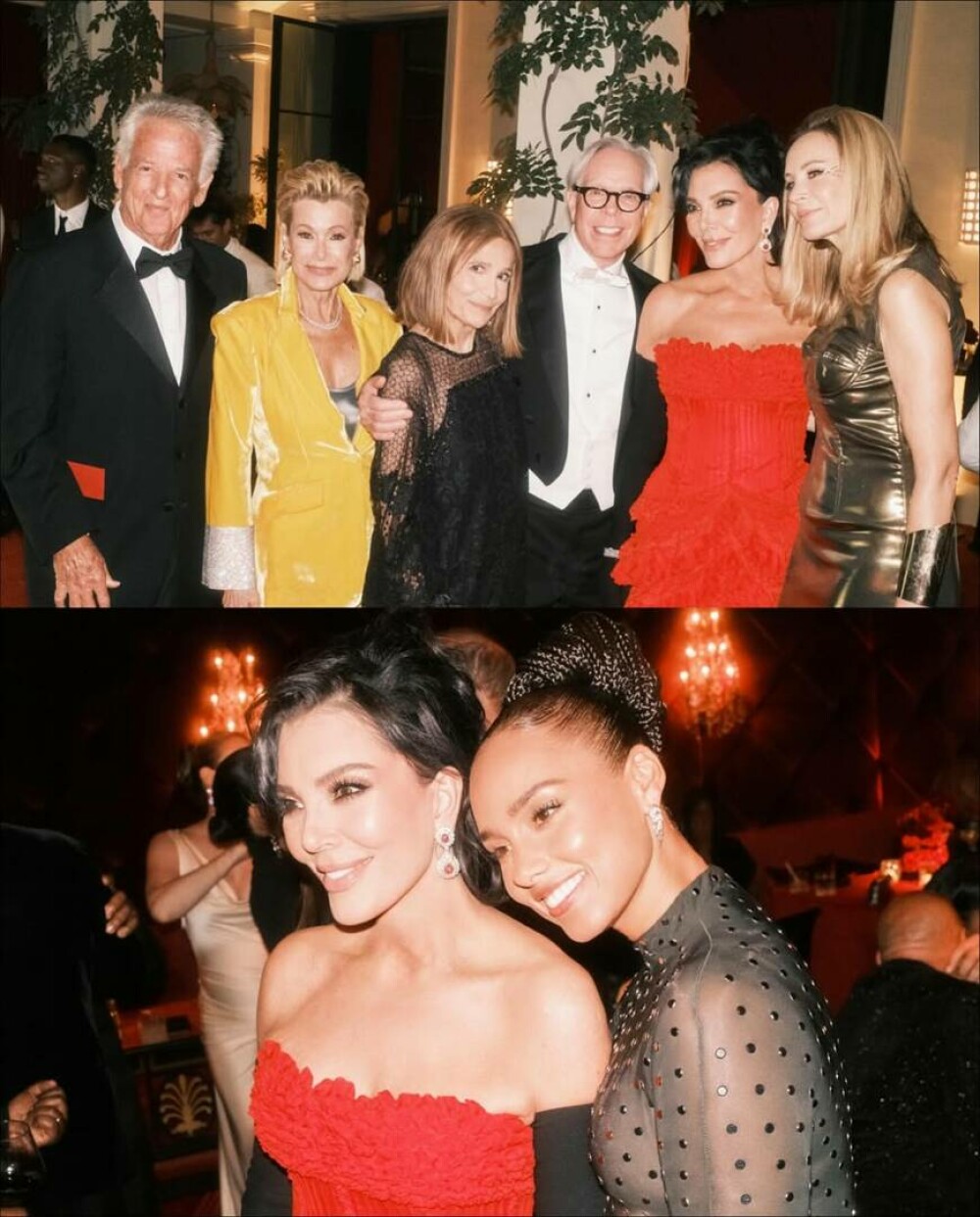 Surorile Kardashian au strălucit la aniversarea de 70 de ani a mamei lor. Petrecere la mega-conacul lui Jeff Bezos. FOTO - Imaginea 46