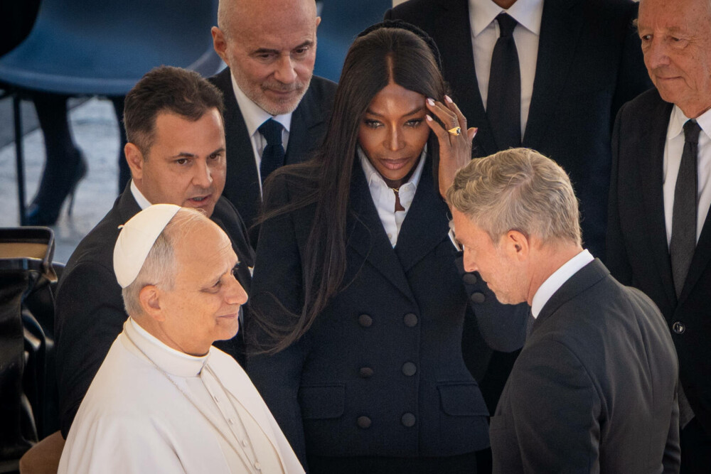 Naomi Campbell s-a întâlnit cu Papa Leon al XIV-lea la Vatican. Ce cadou inedit i-a oferit. GALERIE FOTO - Imaginea 28