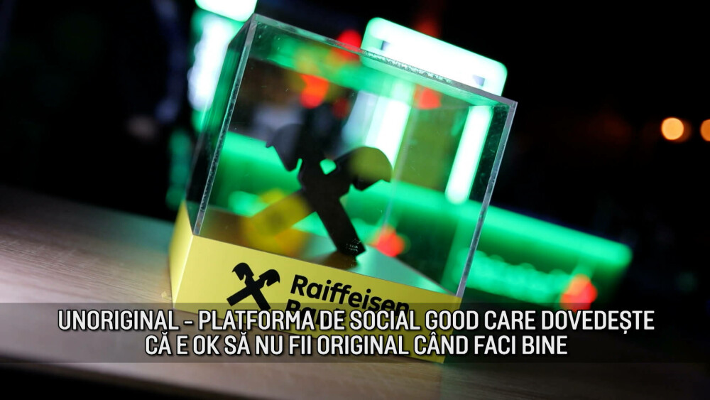 (P) Raiffeisen Bank lansează platforma unOriginal: binele se multiplică, nu se reinventează - Imaginea 2