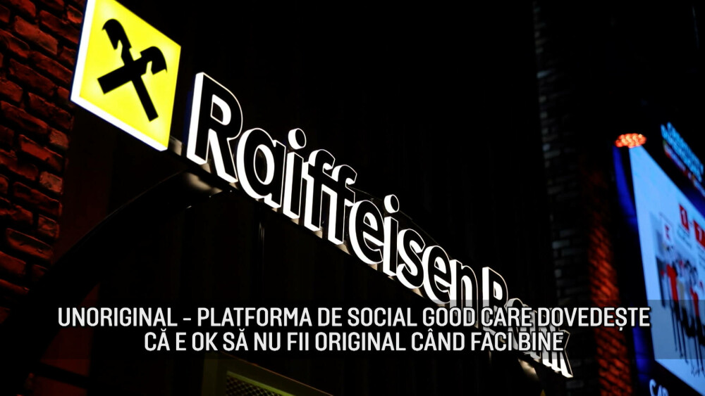 (P) Raiffeisen Bank lansează platforma unOriginal: binele se multiplică, nu se reinventează - Imaginea 7