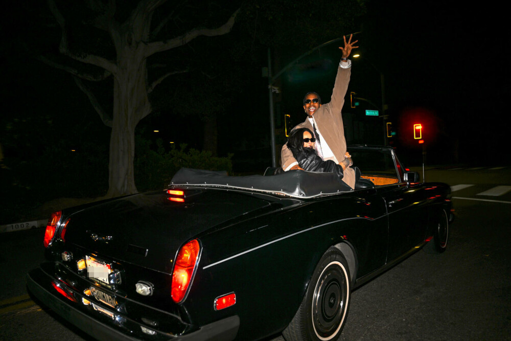 Rihanna și A$AP Rocky surprinși la o cină romantică în Santa Monica. Cum arată artista la scurt timp după naștere. FOTO - Imaginea 5