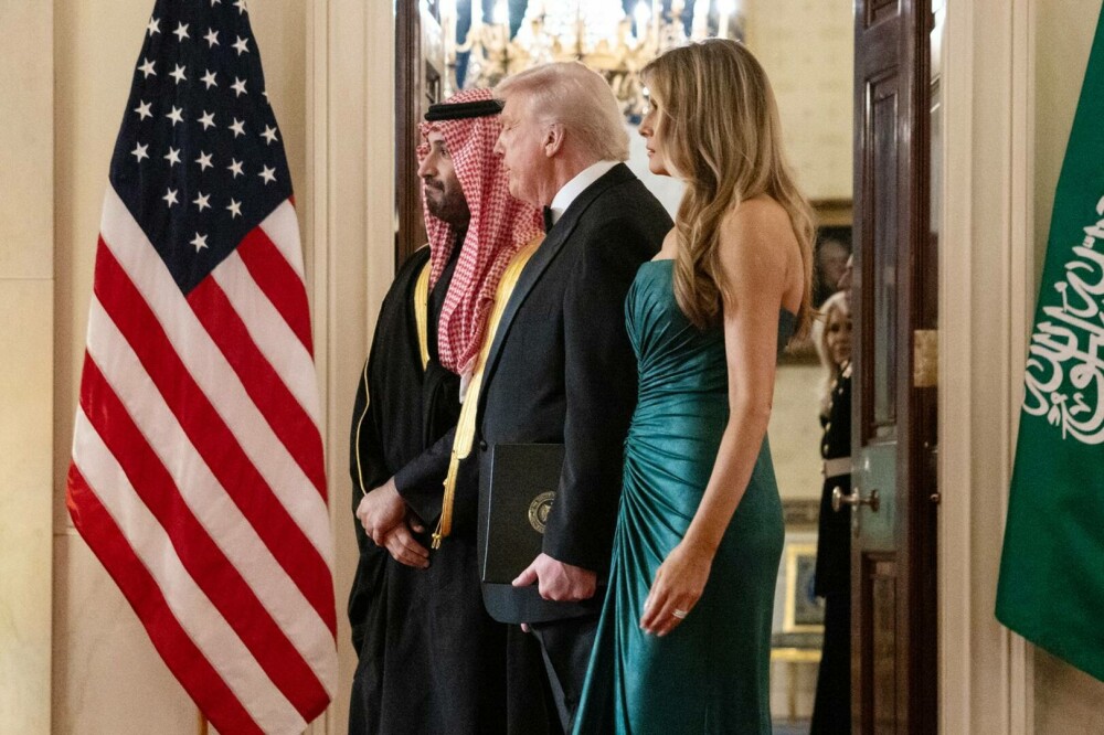 Melania Trump, apariție impresionantă la cina oficială cu prințul moștenitor al Arabiei Saudite. GALERIE FOTO - Imaginea 3