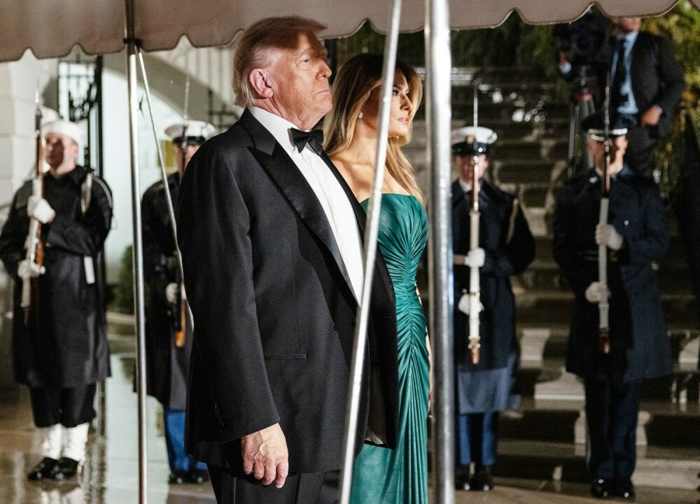 Melania Trump, apariție impresionantă la cina oficială cu prințul moștenitor al Arabiei Saudite. GALERIE FOTO - Imaginea 6