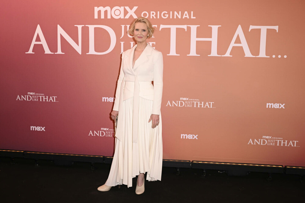 Cynthia Nixon, actrița din Sex and the City, apariție îndrăzneață la 59 de ani, la premiera unui serial. FOTO - Imaginea 7