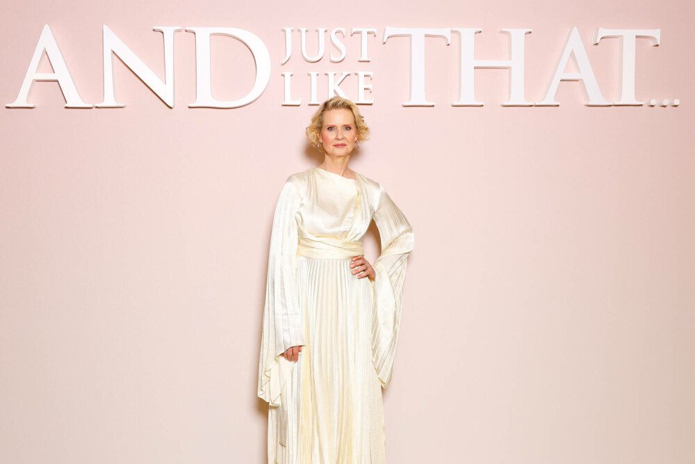 Cynthia Nixon, actrița din Sex and the City, apariție îndrăzneață la 59 de ani, la premiera unui serial. FOTO - Imaginea 9