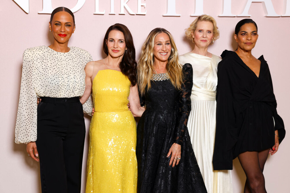 Cynthia Nixon, actrița din Sex and the City, apariție îndrăzneață la 59 de ani, la premiera unui serial. FOTO - Imaginea 10