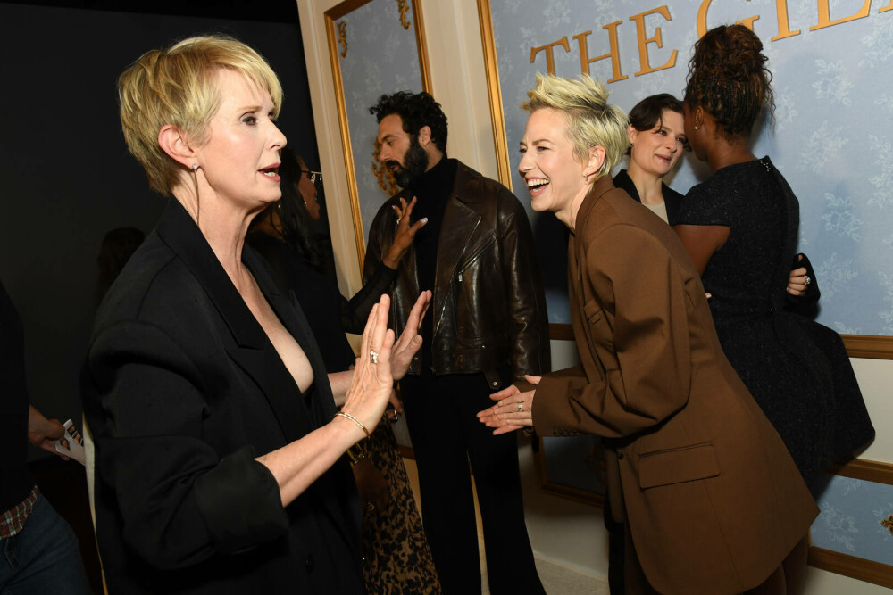 Cynthia Nixon, actrița din Sex and the City, apariție îndrăzneață la 59 de ani, la premiera unui serial. FOTO - Imaginea 34