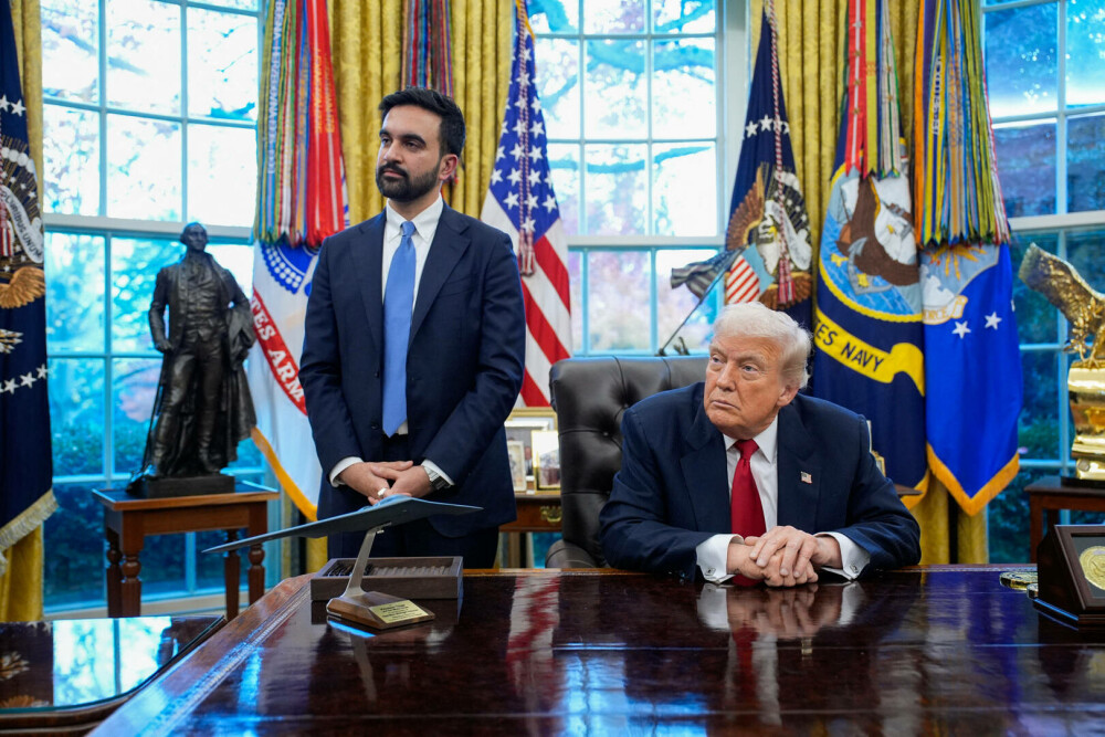 Întâlnire neașteptată între Trump și Zohran Mamdani. Noul primar al New York-ului, întrebat dacă președintele este „fascist” - Imaginea 4