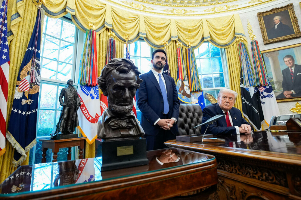 Întâlnire neașteptată între Trump și Zohran Mamdani. Noul primar al New York-ului, întrebat dacă președintele este „fascist” - Imaginea 6