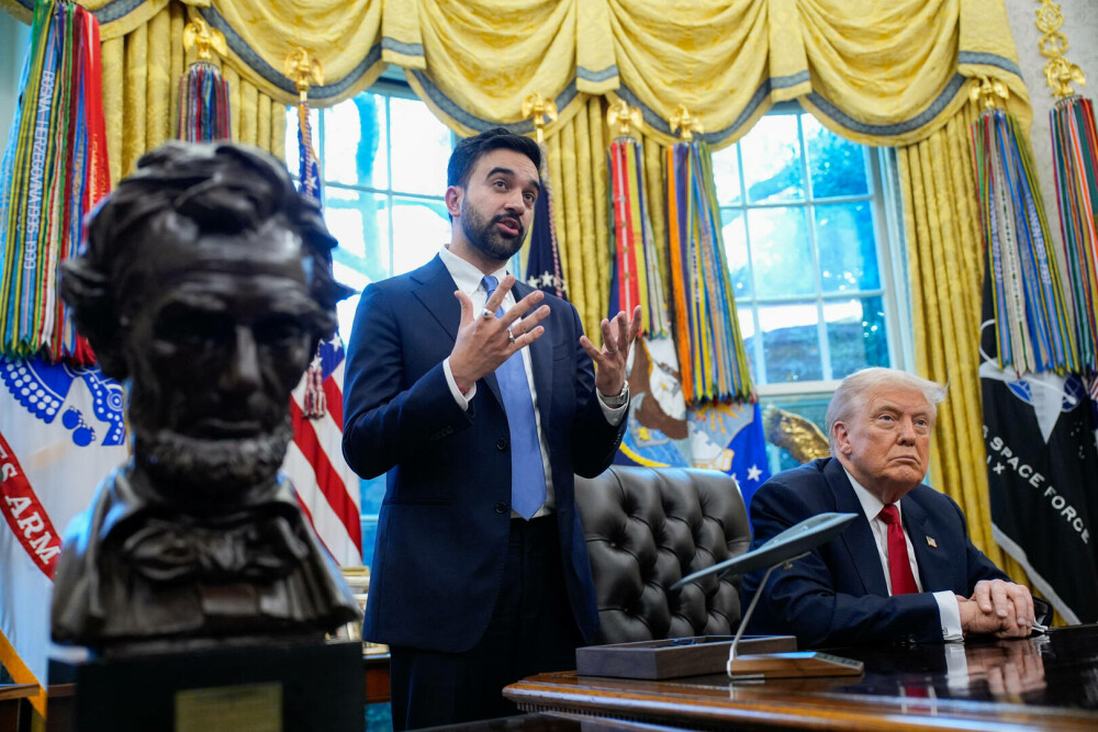 Întâlnire neașteptată între Trump și Zohran Mamdani. Noul primar al New York-ului, întrebat dacă președintele este „fascist” - Imaginea 7