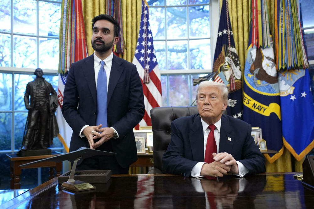 Întâlnire neașteptată între Trump și Zohran Mamdani. Noul primar al New York-ului, întrebat dacă președintele este „fascist” - Imaginea 12