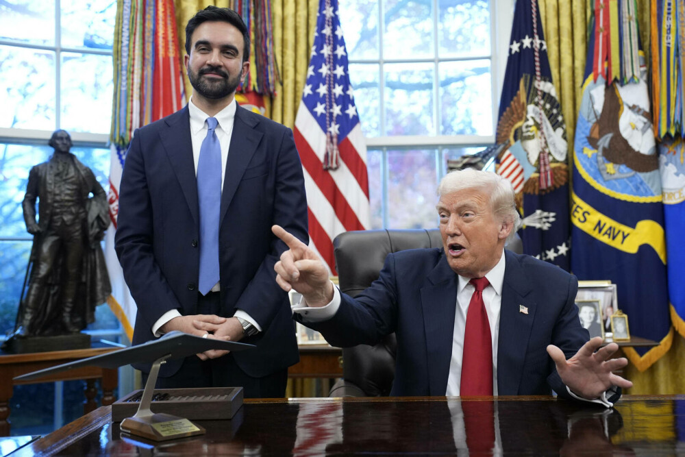 Întâlnire neașteptată între Trump și Zohran Mamdani. Noul primar al New York-ului, întrebat dacă președintele este „fascist” - Imaginea 17