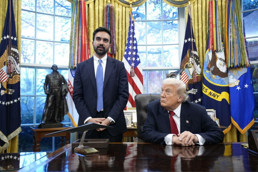 Întâlnire neașteptată între Trump și Zohran Mamdani. Noul primar al New York-ului, întrebat dacă președintele este „fascist” - Imaginea 18