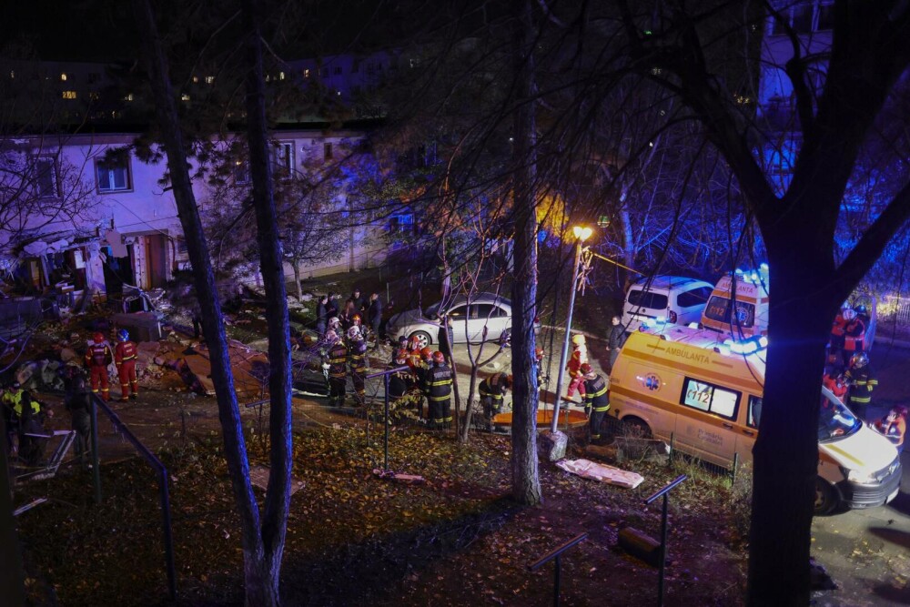 Explozie la un bloc din Buftea. Imobilul riscă să se prăbușească. Bilanțul victimelor - Imaginea 5