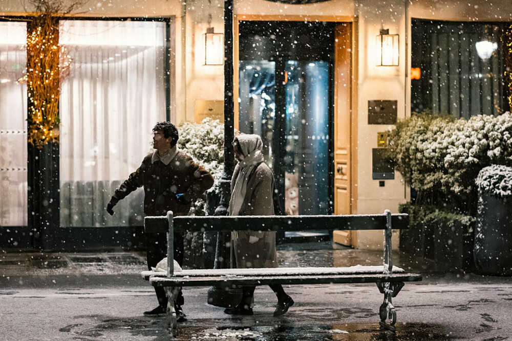 Parisul, sub ninsoare. Capitala Franței a fost cuprinsă de o furtună de zăpadă | GALERIE FOTO - Imaginea 17