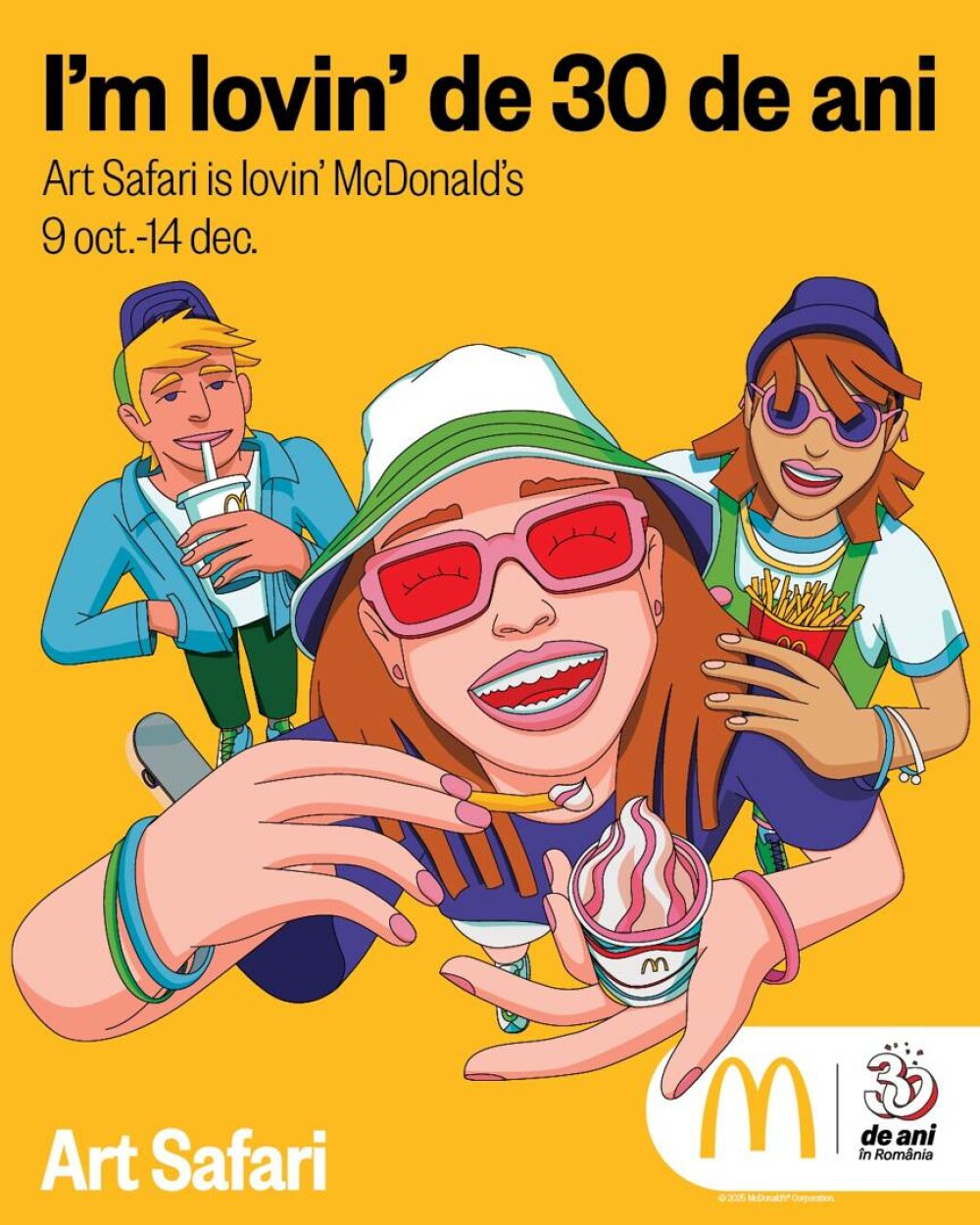 (P) 30 de ani de McDonald’s în România prin ochii artiștilor români - Imaginea 7