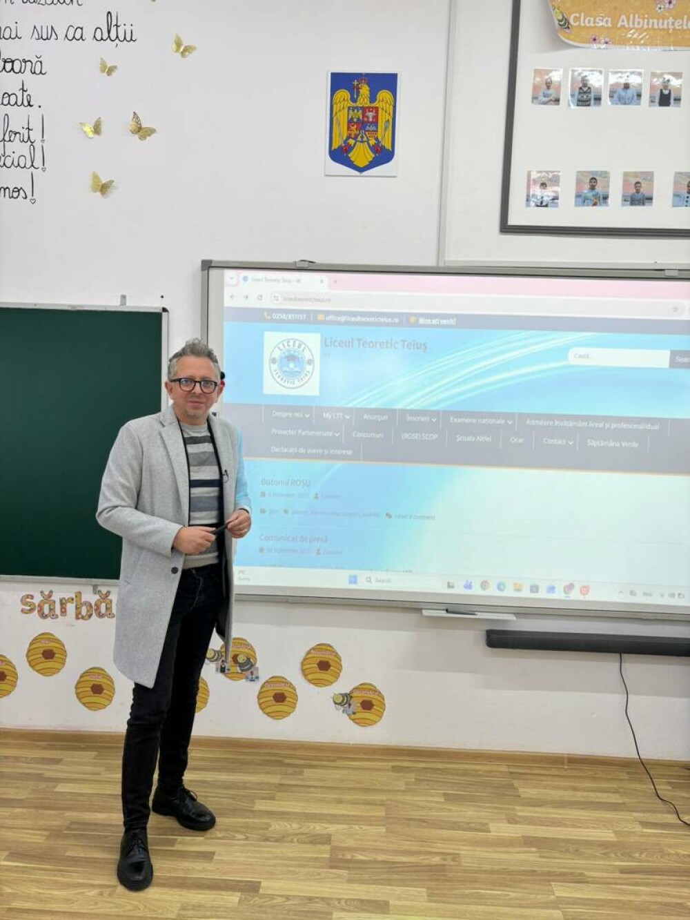 Marius Pintea, directorul anului pentru inovare. A transformat liceul din Teiuș într-un hub cu realitate augmentată și cloud - Imaginea 1