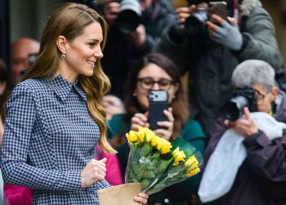 Prințesa de Wales a vizitat sediul unei organizații de caritate din Londra. Ce ținută a purtat. FOTO - Imaginea 31