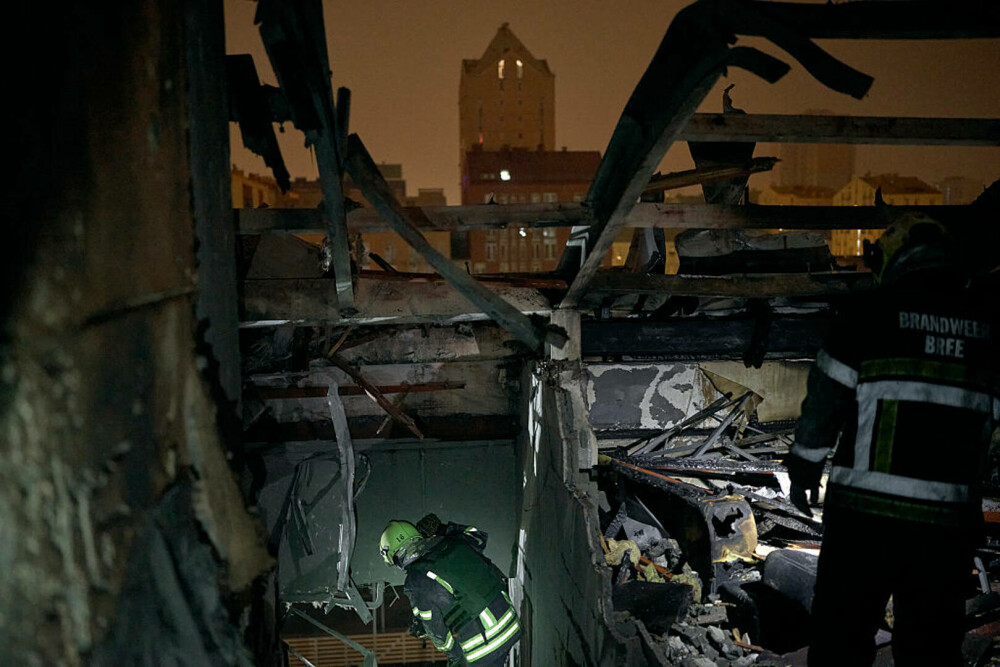 Atac rusesc cu drone și rachete asupra Kievului. O persoană a fost ucisă, iar alte șapte sunt rănite. GALERIE FOTO - Imaginea 4