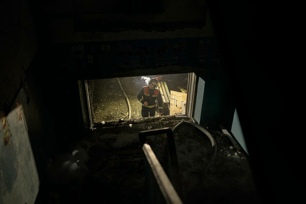 Atac rusesc cu drone și rachete asupra Kievului. O persoană a fost ucisă, iar alte șapte sunt rănite. GALERIE FOTO - Imaginea 6