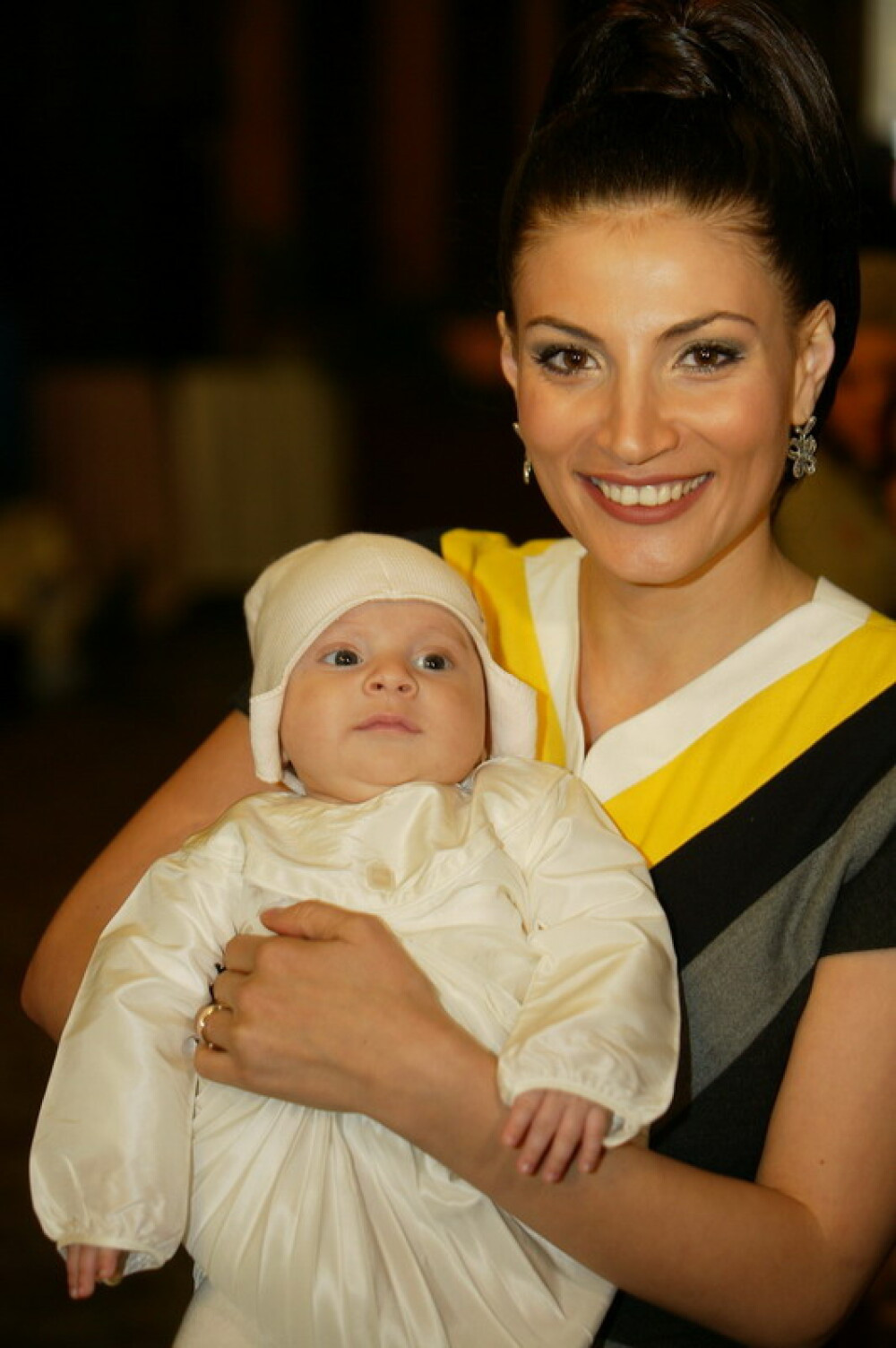 Ioana Ginghina si Alexandru Papadopol si-au botezat fetita - Imaginea 5