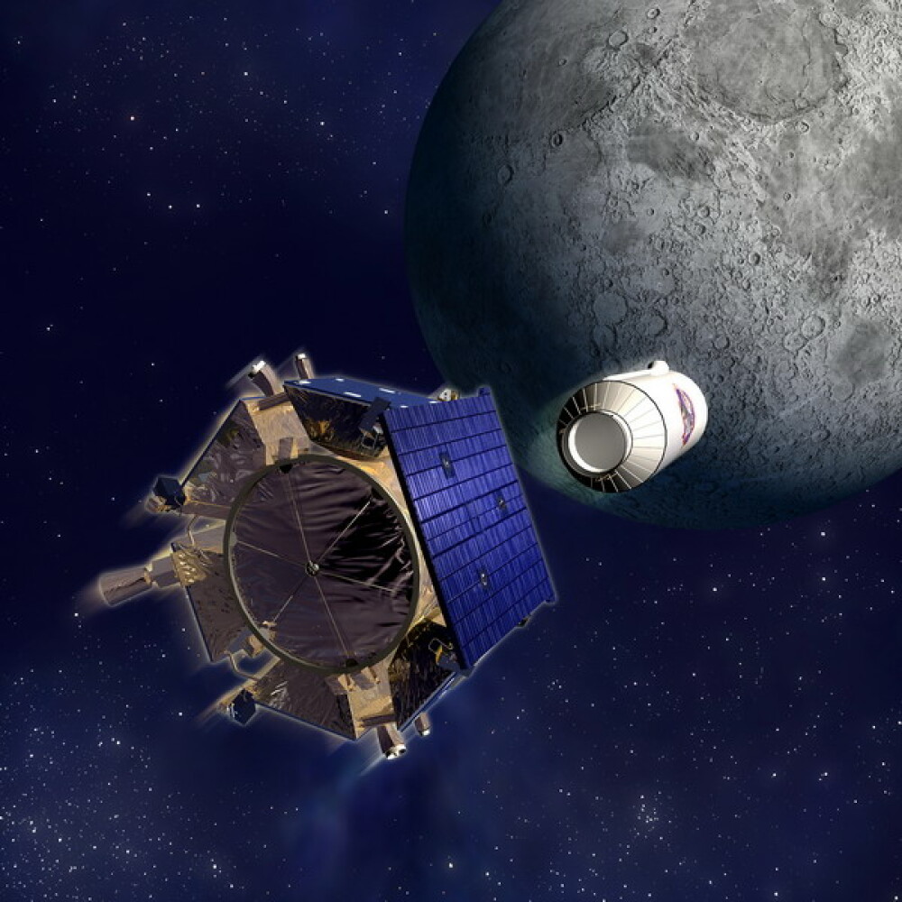 Explozie controlata pe Luna ! NASA cauta apa! - Imaginea 1