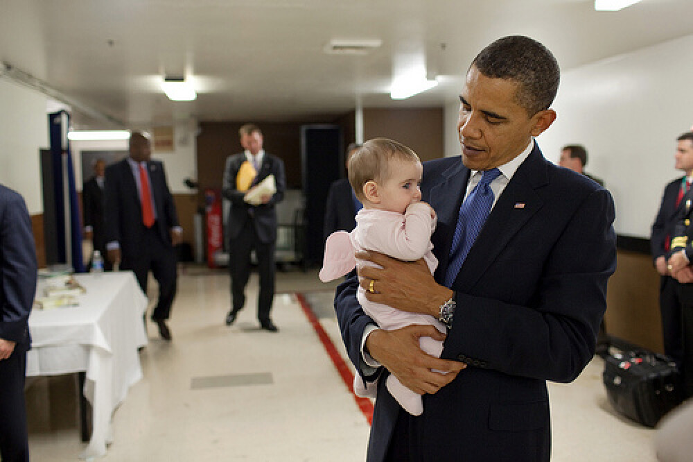 Familia Obama, la primul album foto publicat pe internet! GALERIE FOTO - Imaginea 5