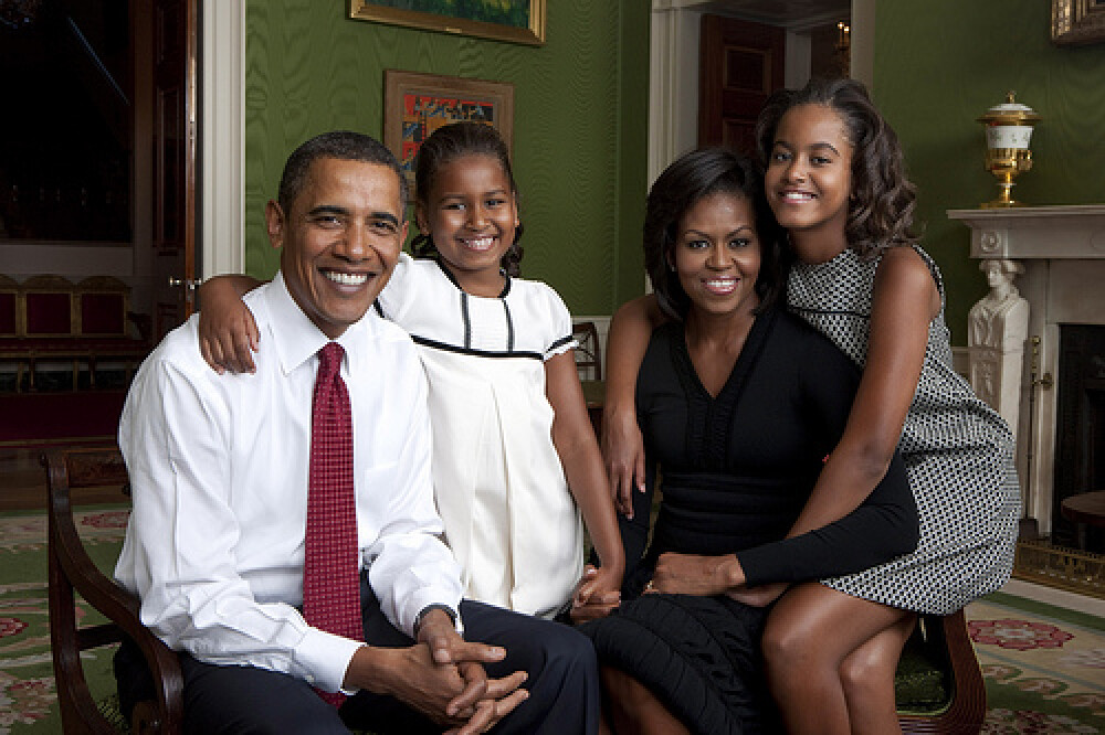 Familia Obama, la primul album foto publicat pe internet! GALERIE FOTO - Imaginea 1