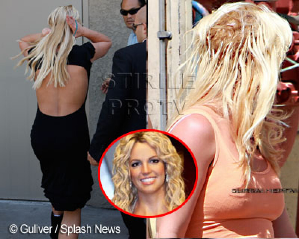 Delasare maxima! Britney Spears si-a scos extensiile la plimbare - Imaginea 7